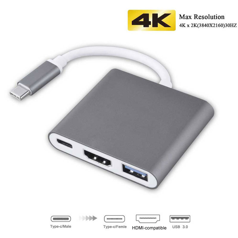 Mosible Thunderbolt 3 USB  C  HDMI ȣȯ 4K..
